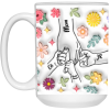 3433144628  - 15OZ - 3LU - Hands 21504 15oz White Mug