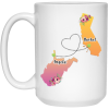 3430194778 - 15 Sisters Forever 21504 15oz White Mug