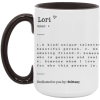 3431346863 - Customcat 15oz AM15OZ 15oz Accent Mug