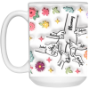 3428221703 - 15OZ - 6LI - Hands 21504 15oz White Mug