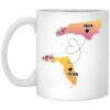 3430718428 - 11OZ THE LOVE BETWEEN XP8434 11oz White Mug