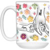 3432235408 - 15OZ - 2LI - Hands 21504 15oz White Mug