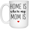 3437845410 - 11OZ HOME MOM 21504 15oz White Mug