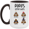 3436178581 - PAPAS 15OZ - 2LI - Hands AM15OZ 15oz Accent Mug