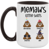3436178581 - MEMAWS 15OZ - 2LI - Hands AM15OZ 15oz Accent Mug