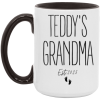 3447221753 -15OZ TEDDYS GRANDMA AM15OZ 15oz Accent Mug