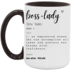 3452876760 - 15OZ BOSS LADY AM15OZ 15oz Accent Mug