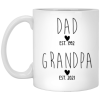 3461714568 - 11OZ DAD GRANDPA XP8434 11oz White Mug