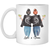 3454648313 - 11Oz You're my person kucuk kalpli XP8434 11oz White Mug