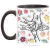 3478544686 - BLACK - 11OZ - 4LU - Hands-Recovered AM11OZ 11oz Accent Mug