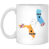 3478445856 - 11OZ THE LOVE BETWEEN XP8434 11oz White Mug