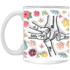 3484258490 - WHITE - 11OZ - 4LU - Hands XP8434 11oz White Mug