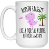 3498935334 - 2 - Auntiesaurus 11Oz 3498935334 - 21504 15oz White Mug