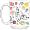 3505047067 - WHITE - 15OZ - 1LI - Hands 21504 15oz White Mug