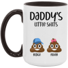 3501230690 - BLACK - 15OZ DADDYS 2 AM15OZ 15oz Accent Mug