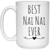3512485101 - 15OZ BEST GRANDMA EVER 21504 15oz White Mug