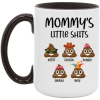 3505415154 - 15OZ BLACK MOMMY 5 AM15OZ 15oz Accent Mug