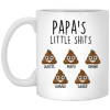 3510919510 -  11OZ PAPAS 5 XP8434 11oz White Mug