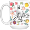 3520922969 - WHITE - 15OZ - 3LU - Hands 21504 15oz White Mug