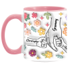 3524665331 - PINK - 11OZ - 2LI - Hands AM11OZ 11oz Accent Mug