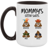 3523965079 - BLACK - 15OZ MOMMYS 4 AM15OZ 15oz Accent Mug