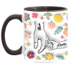 3527654293 - BLACK - 11OZ - 1LI - Hands AM11OZ 11oz Accent Mug