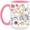 3527275191 - PINK - 15OZ - 2LI - Hands AM15OZ 15oz Accent Mug