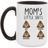 3527664955 - 15OZ BLACK MOMS 4 AM15OZ 15oz Accent Mug