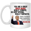 3527106056 - 11OZ TRUMP NURSE XP8434 11oz White Mug