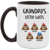 3531207176 - BLACK - 15OZ GRANDPAS 5 AM15OZ 15oz Accent Mug