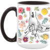 3541318995 - BLACK - 15OZ - 3LU - Hands AM15OZ 15oz Accent Mug
