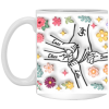 3540289203 - WHITE - 11OZ - 4LU - Hands XP8434 11oz White Mug