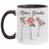 3535727142 - BLACK - 11OZ MOM GARDEN AM11OZ 11oz Accent Mug