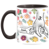 3545414132 - BLACK - 11OZ - 2LI - Hands AM11OZ 11oz Accent Mug