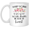 3552091875 - 11Oz Though We May Be Apart XP8434 11oz White Mug