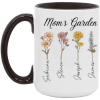 3551269539 - BLACK - 15Oz MOMS GARDEN AM15OZ 15oz Accent Mug