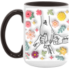 3528240830 - BLACK - 15OZ - 3LU - Hands AM15OZ 15oz Accent Mug