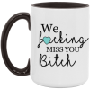 3554493369 - black - 15Oz Fuck Altyazili AM15OZ 15oz Accent Mug