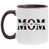 3547578689 - 11Oz mom isimler AM11OZ 11oz Accent Mug