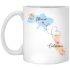 3595392305 -  11OZ ukraine-cali XP8434 11oz White Mug