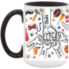 3606622580 - 15OZ DAD HANDS 4 AM15OZ 15oz Accent Mug