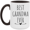 3645566429 - 15OZ BEST GRANDMA EVER AM15OZ 15oz Accent Mug