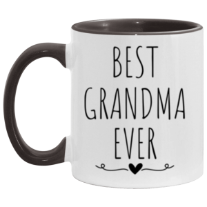 3644905524 - 11OZ BEST GRANDMA EVER AM11OZ 11oz Accent Mug