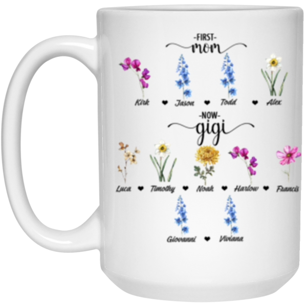 3649099702 - 15OZ FIRST MOM 21504 15oz White Mug