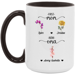 3654367603 - 15OZ FIST MOM AM15OZ 15oz Accent Mug