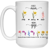 3656323821 - 15OZ FIST MOM 21504 15oz White Mug