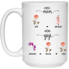 3653498754 - 15OZ FIRST MOM 21504 15oz White Mug
