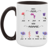 3653679286 -15OZ FIRST MOM AM15OZ 15oz Accent Mug