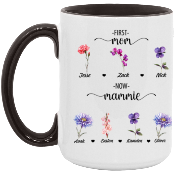 3653679286 -15OZ FIRST MOM AM15OZ 15oz Accent Mug
