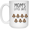 3661018933 - 15OZ MOMS 7 21504 15oz White Mug